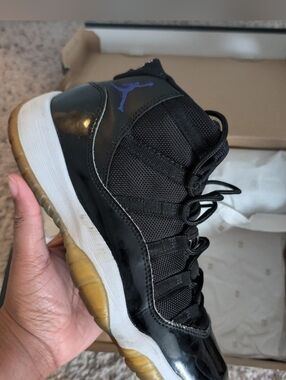 Jordan 11 Retro Space Jam (2016) Boys GS Size 7Y